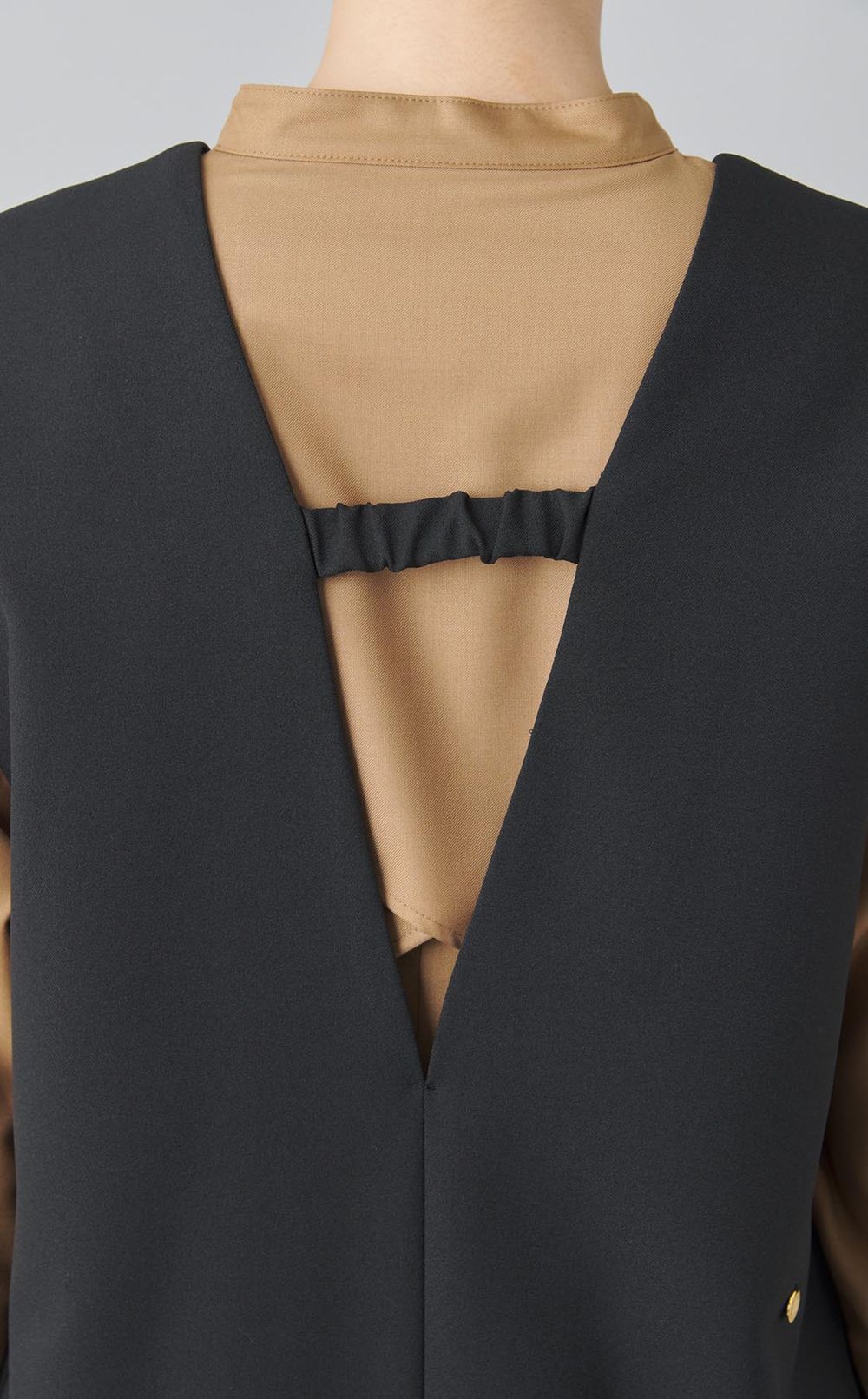 リボンベストワンピース