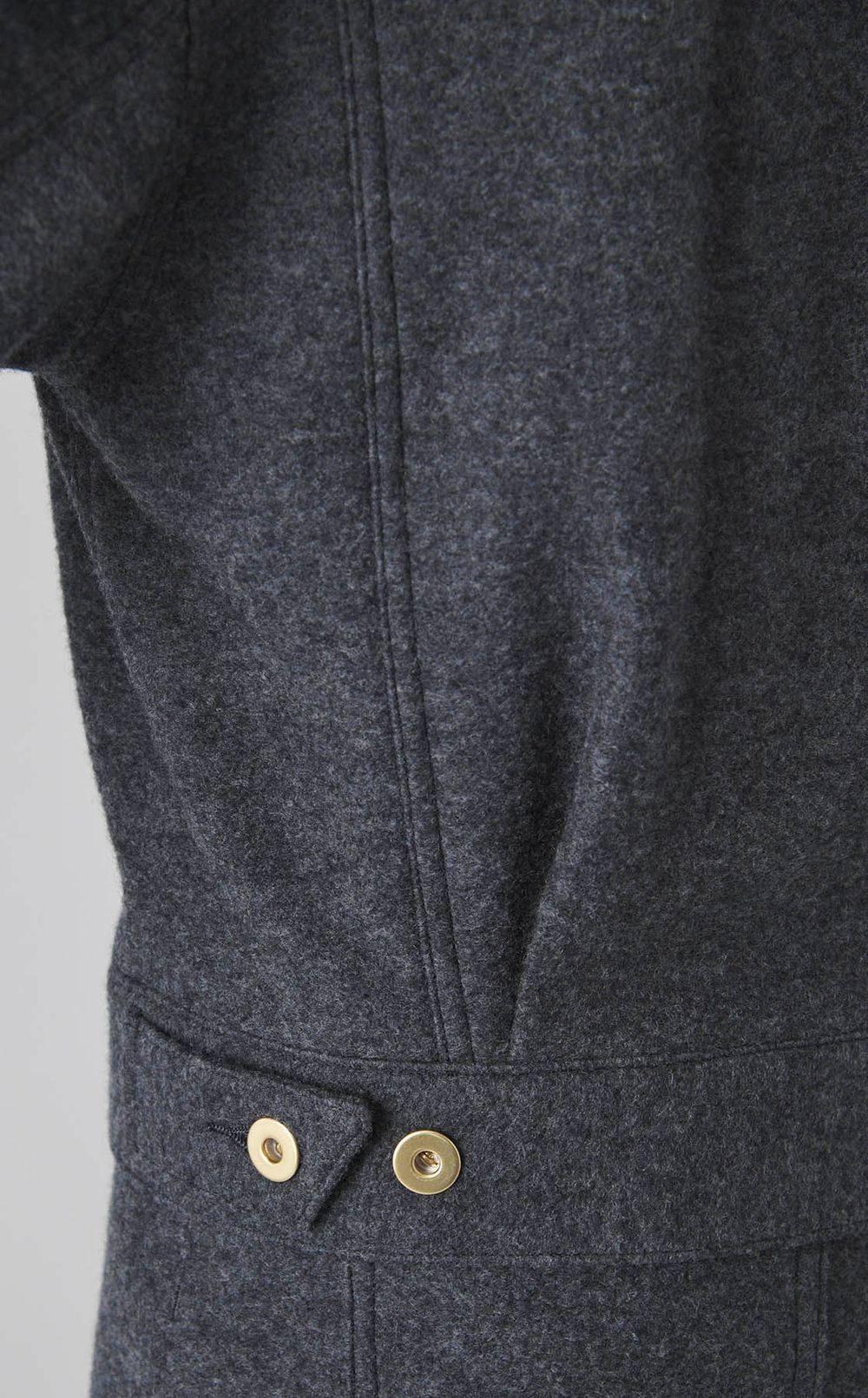 ウールボリュームスリーブショートブルゾン