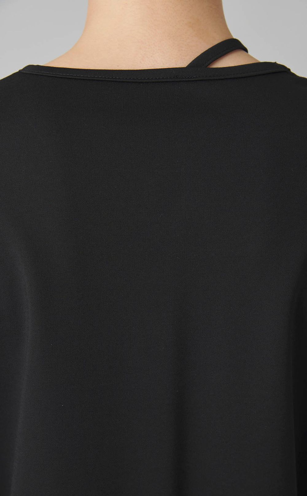 ツイストジャージーロングドレス