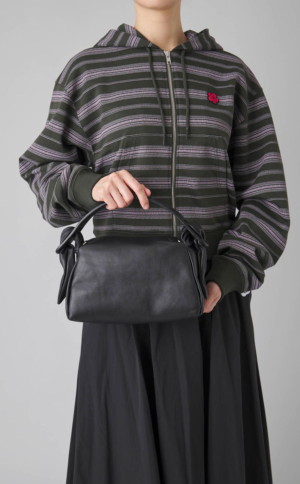 Furoshikiレザーショルダーバッグ