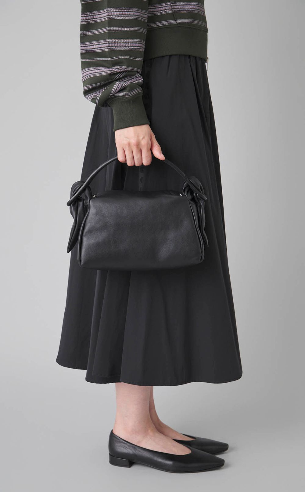 Furoshikiレザーショルダーバッグ