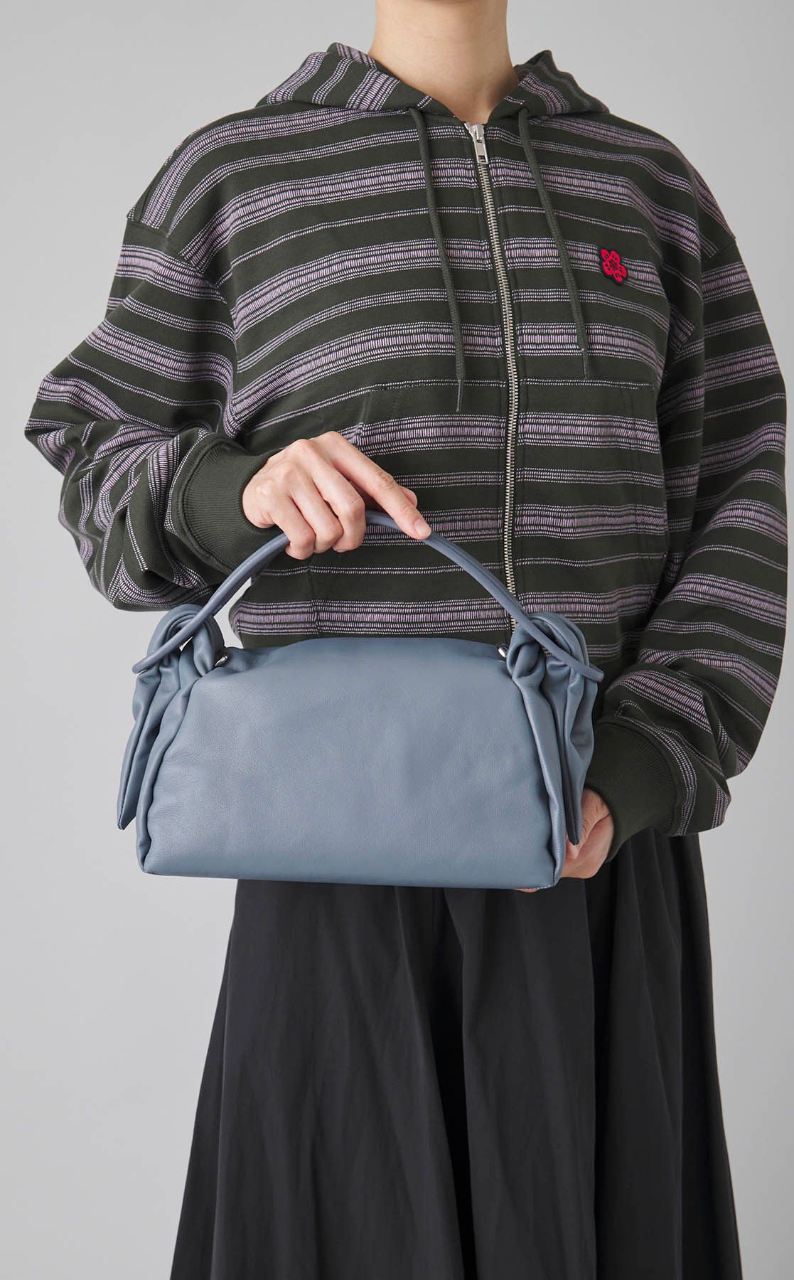 KENZO｜Furoshikiレザーショルダーバッグ