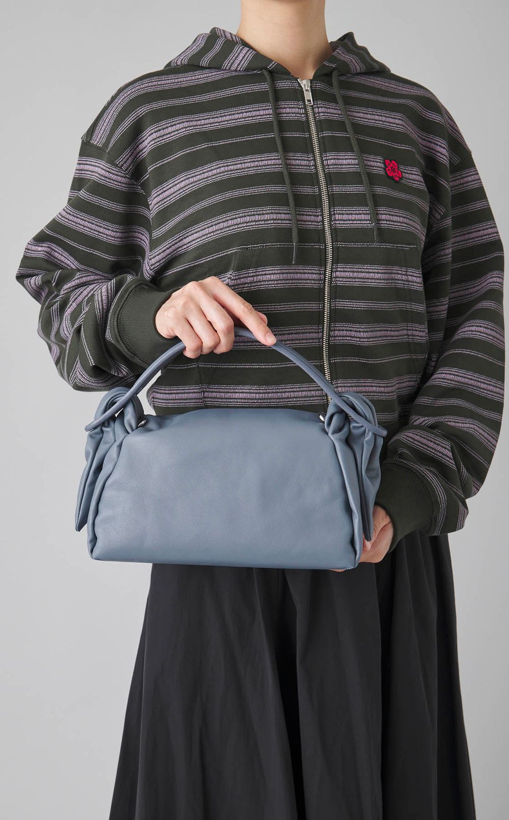 Furoshikiレザーショルダーバッグ