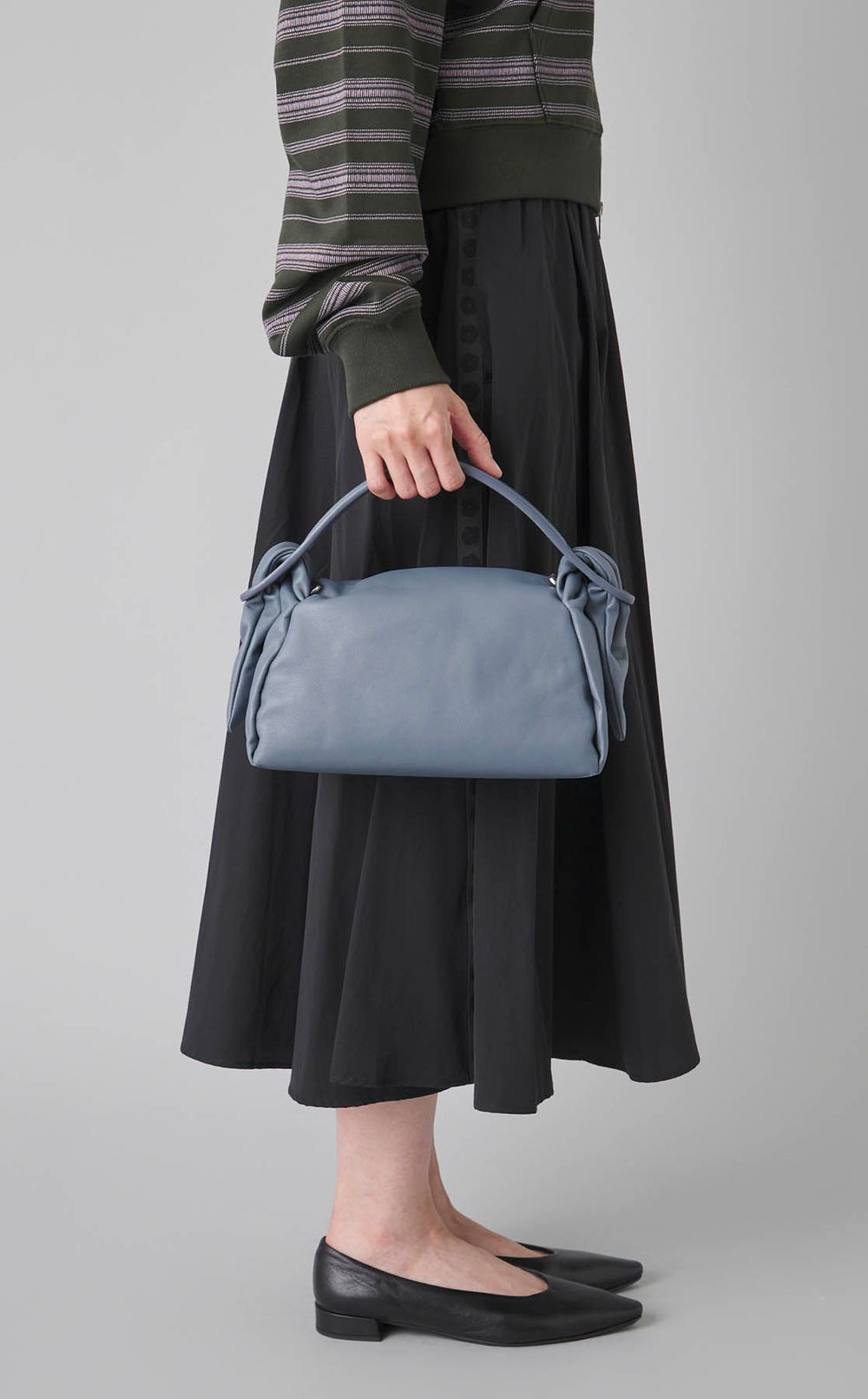 Furoshikiレザーショルダーバッグ