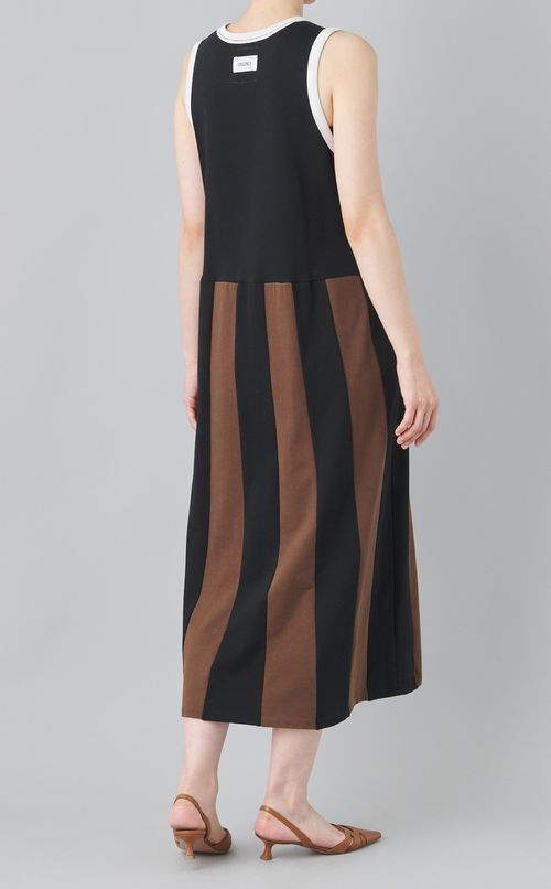 【reADdress】ノースリ切替ワンピ