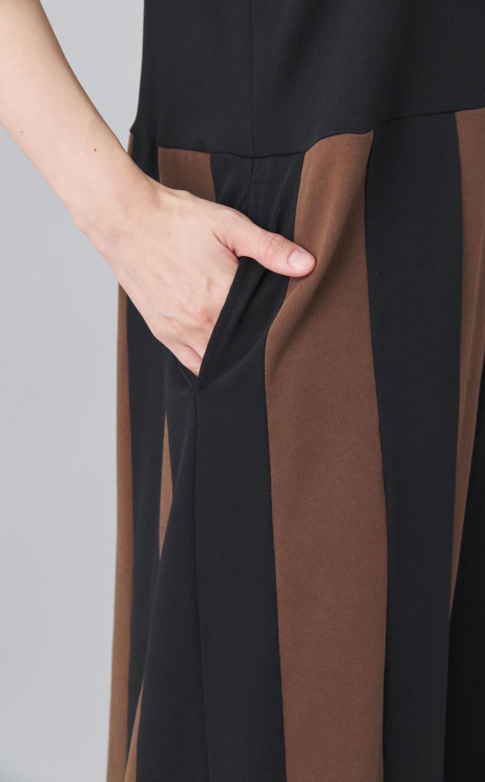 【reADdress】ノースリ切替ワンピ