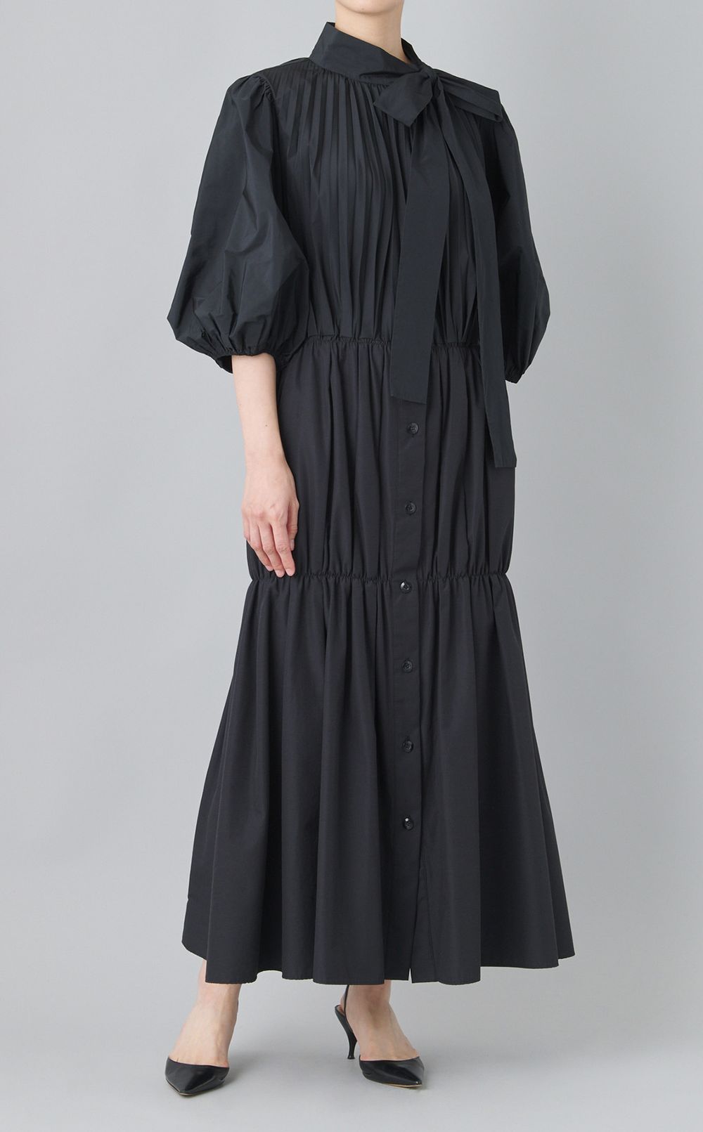 【reADdress】パフスリーブワンピ