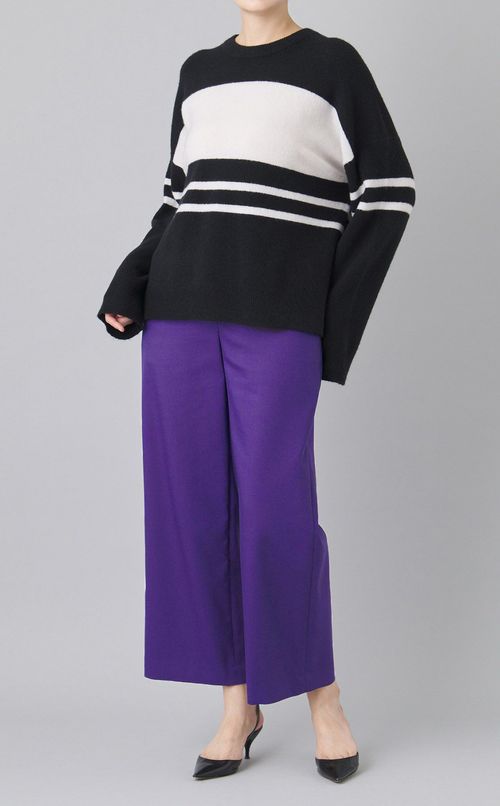 ストレッチセミワイドパンツ