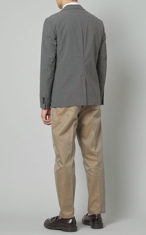 シングルブレスト2ボタンジャケット