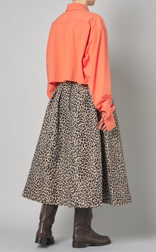 2wayクロップドシャツ