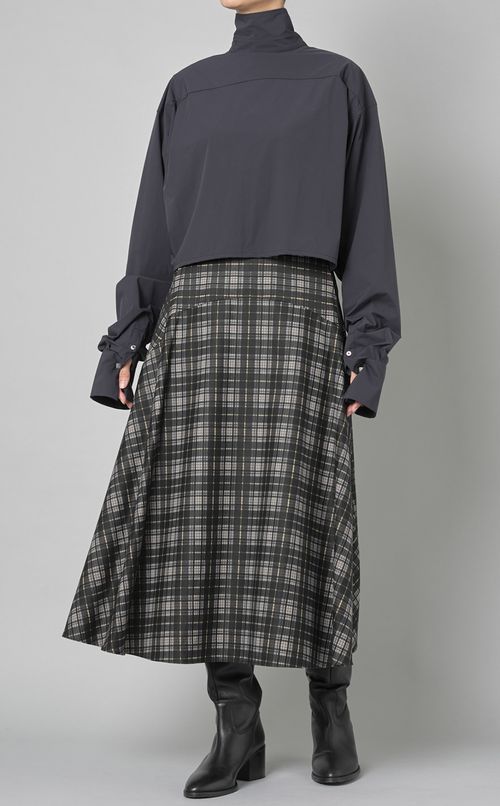 2wayクロップドシャツ