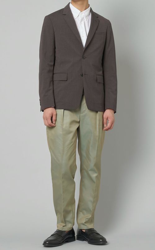 シングルブレスト2ボタンジャケット