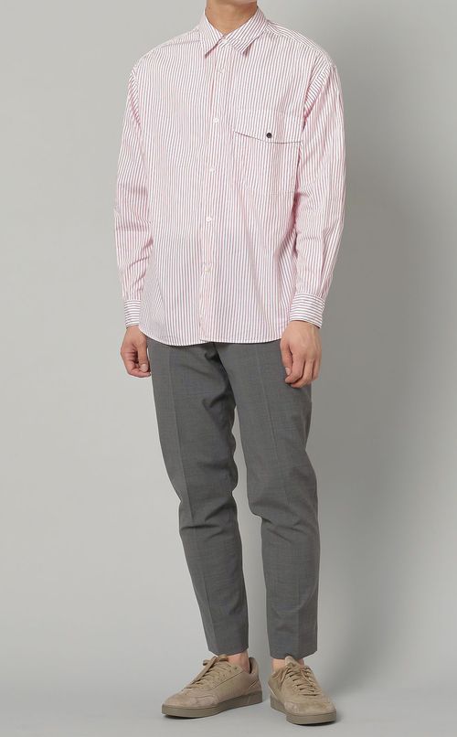 ノープリーツスラックス