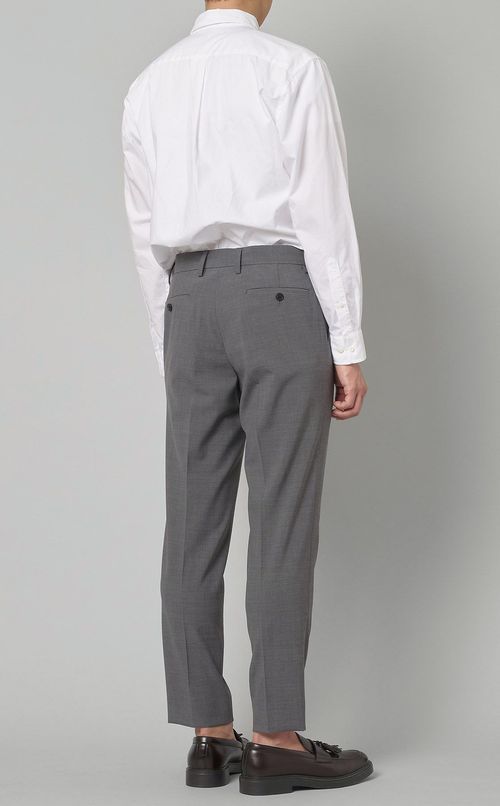 ノープリーツスラックス