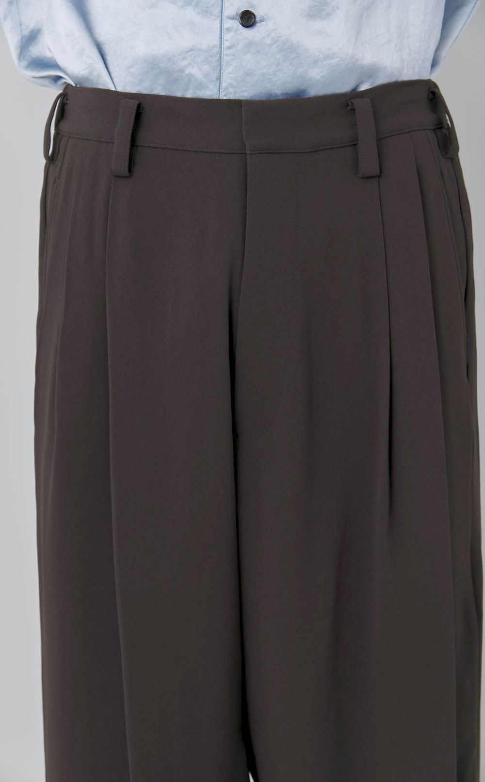 ジョーゼットワイド2タックパンツ