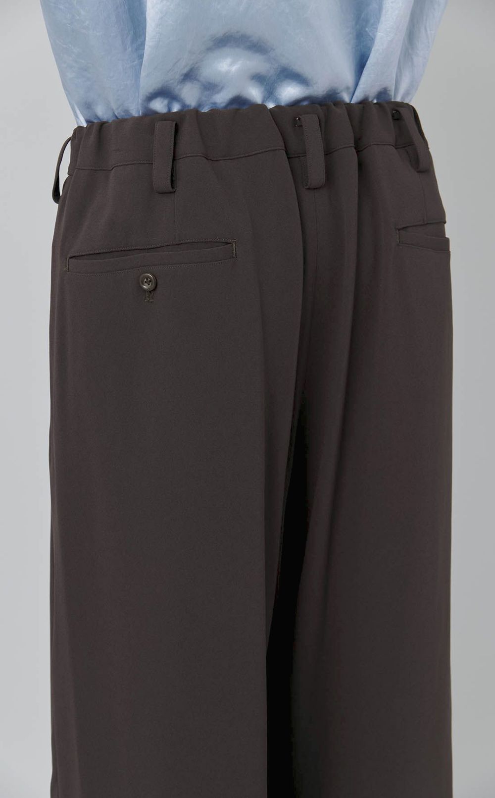 ジョーゼットワイド2タックパンツ