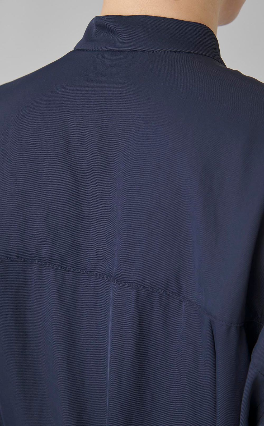 レースコンビシャツワンピース