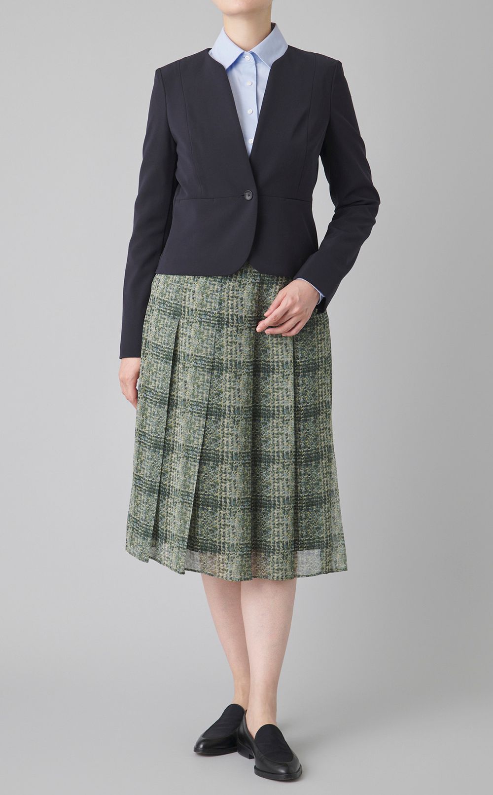 ノンアイロンストレッチドレスシャツ