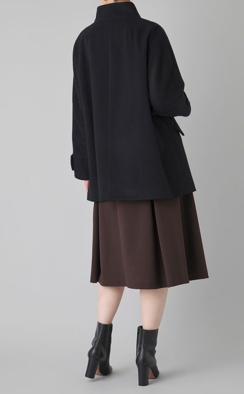 セミダブルスタンドカラーコート