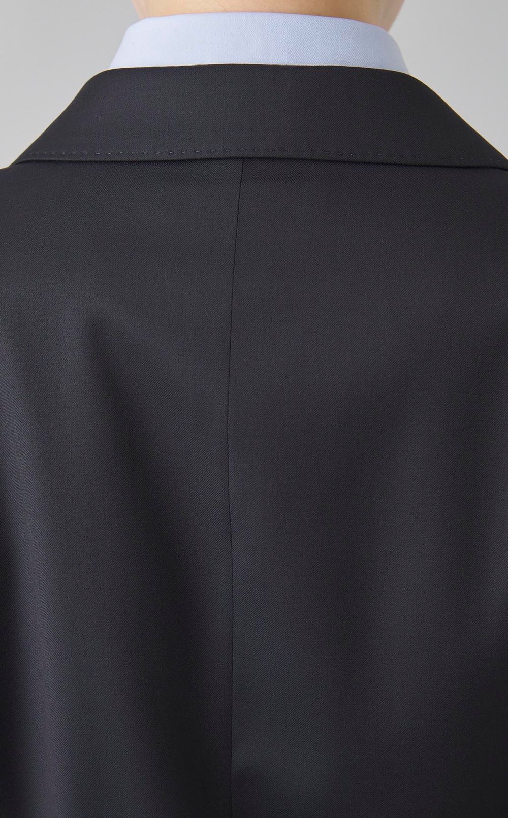 ウールツイルダブル4ボタンジャケット