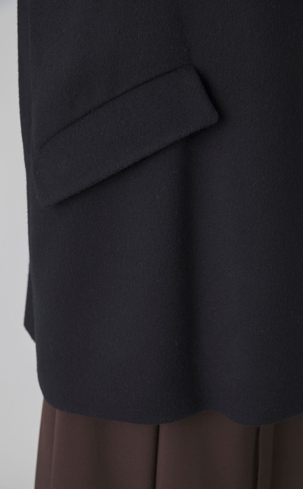 セミダブルスタンドカラーコート