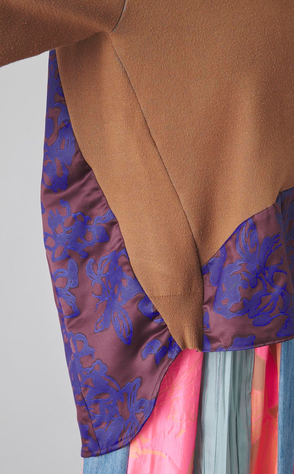 【reADdress】花柄切替プルオーバー