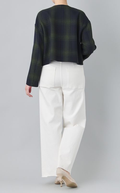 リバーシブルショートジャケット