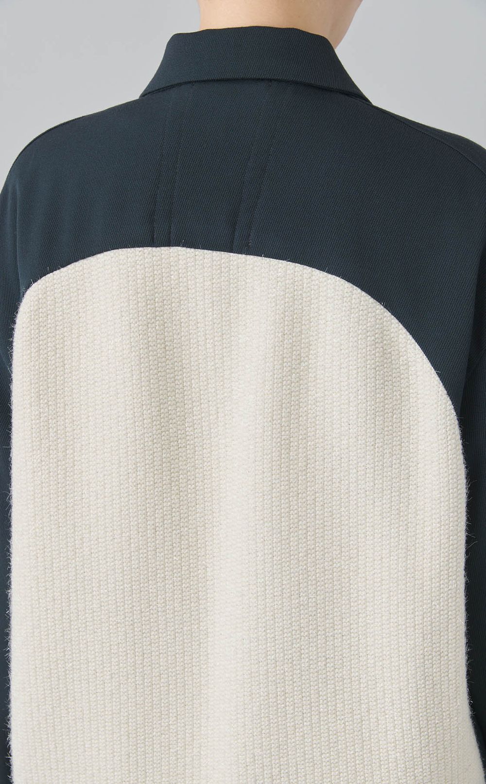 【reADdress】ツイードポケットシャツ