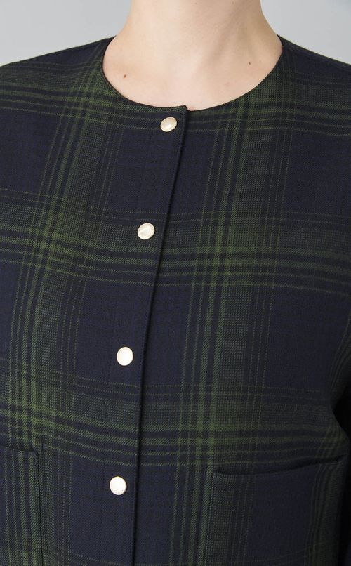 リバーシブルショートジャケット