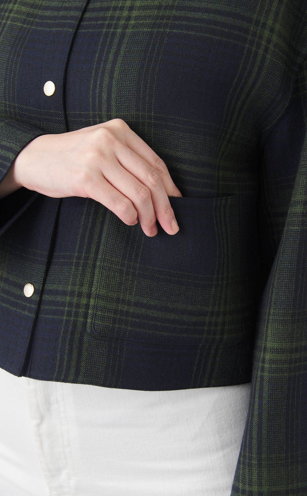 リバーシブルショートジャケット