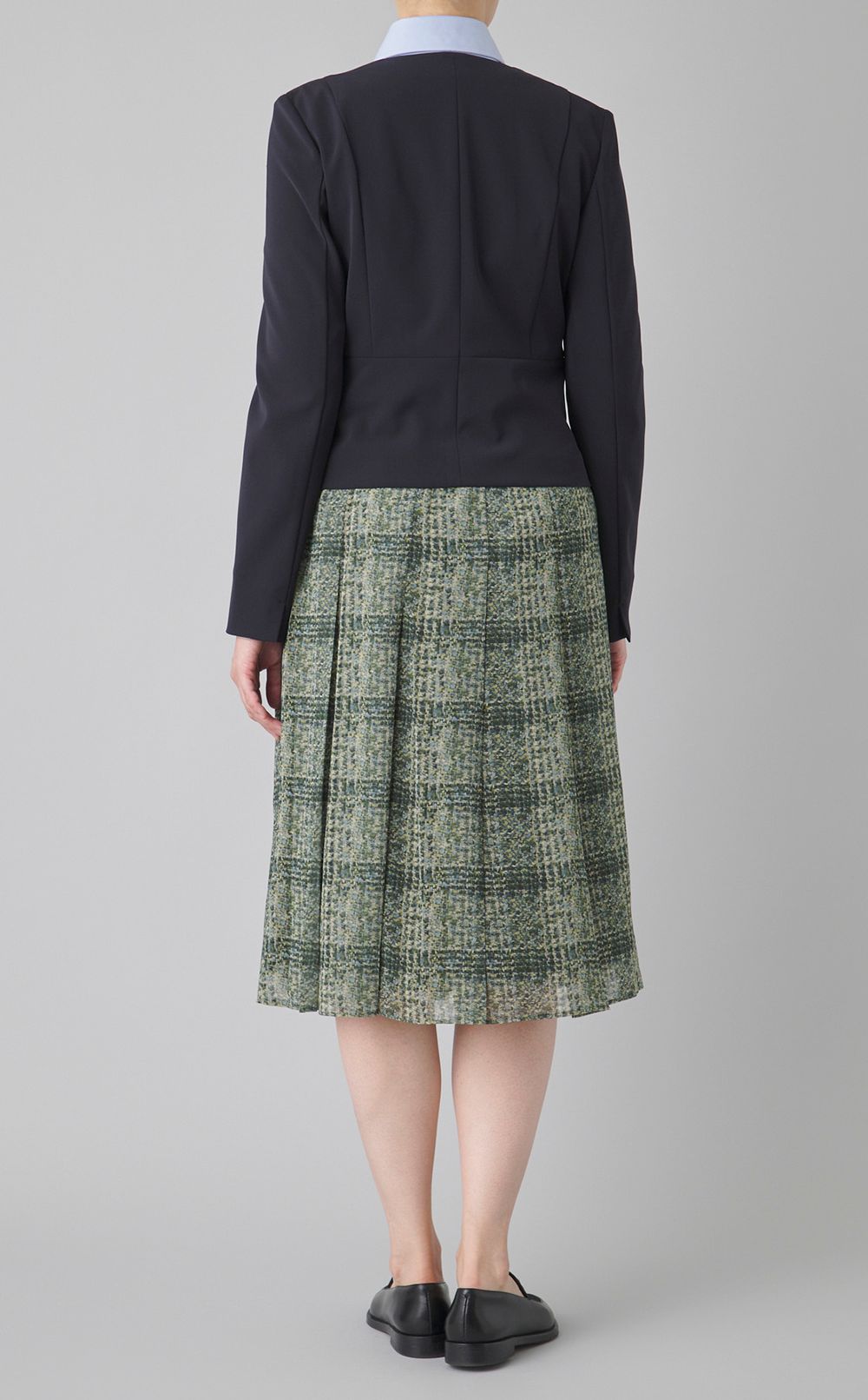 ストレッチノーカラージャケット