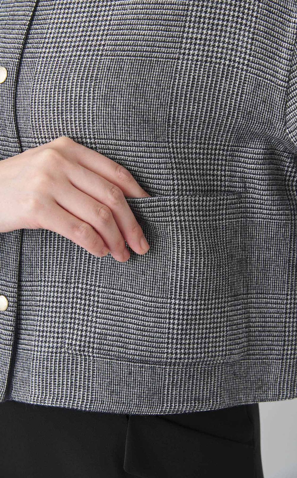 リバーシブルショートジャケット