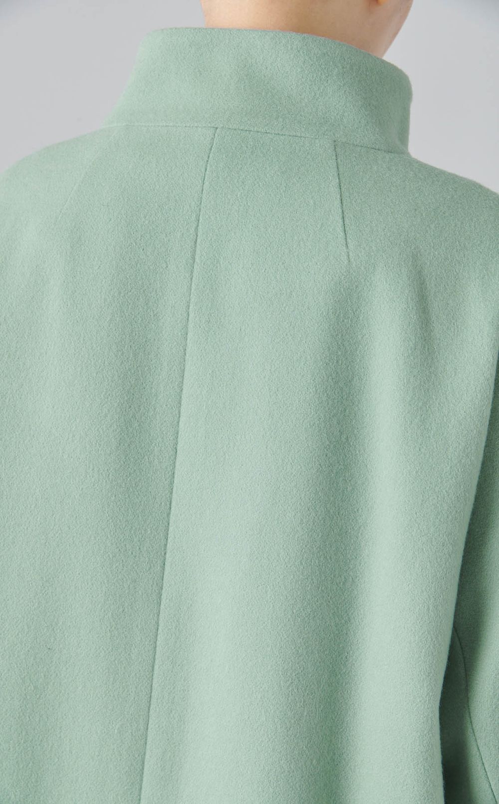 セミダブルスタンドカラーコート