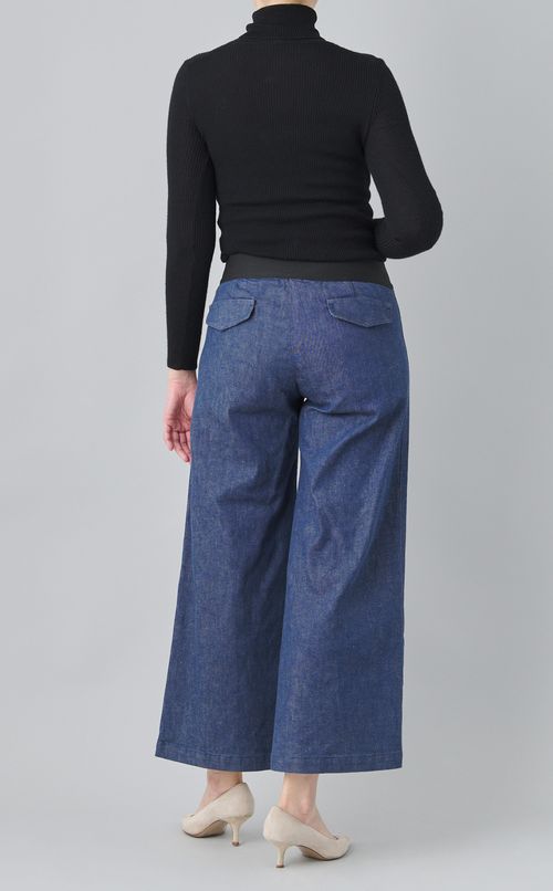 デニムバギーパンツ