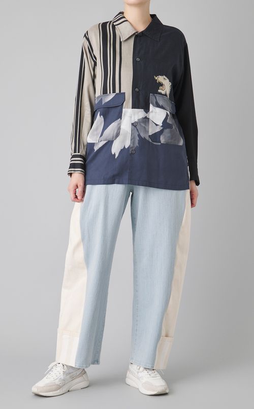 【reADdress】スカジャンシャツ