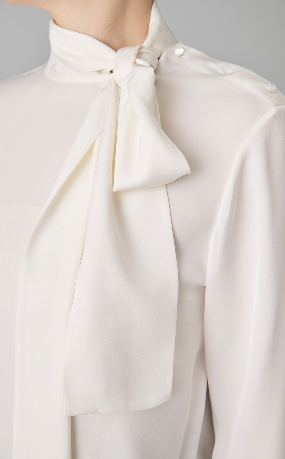 サイドボウタイブラウス