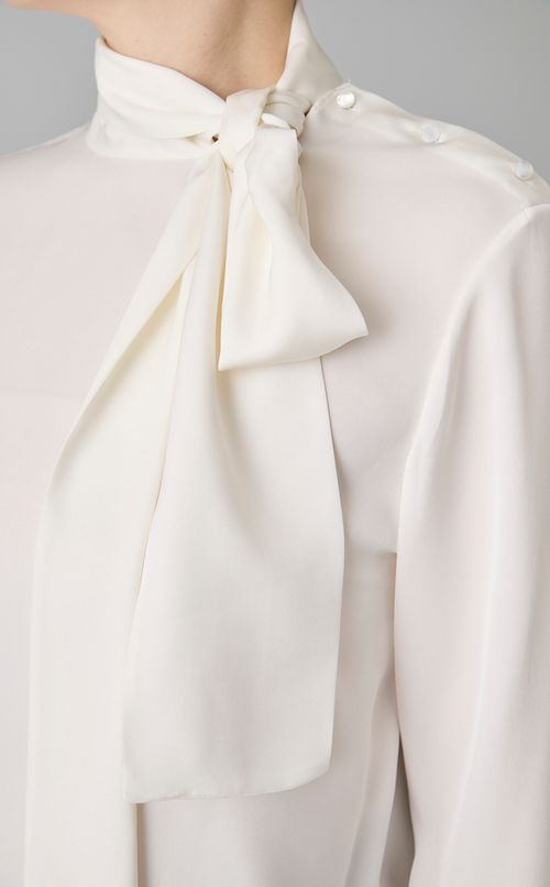 サイドボウタイブラウス