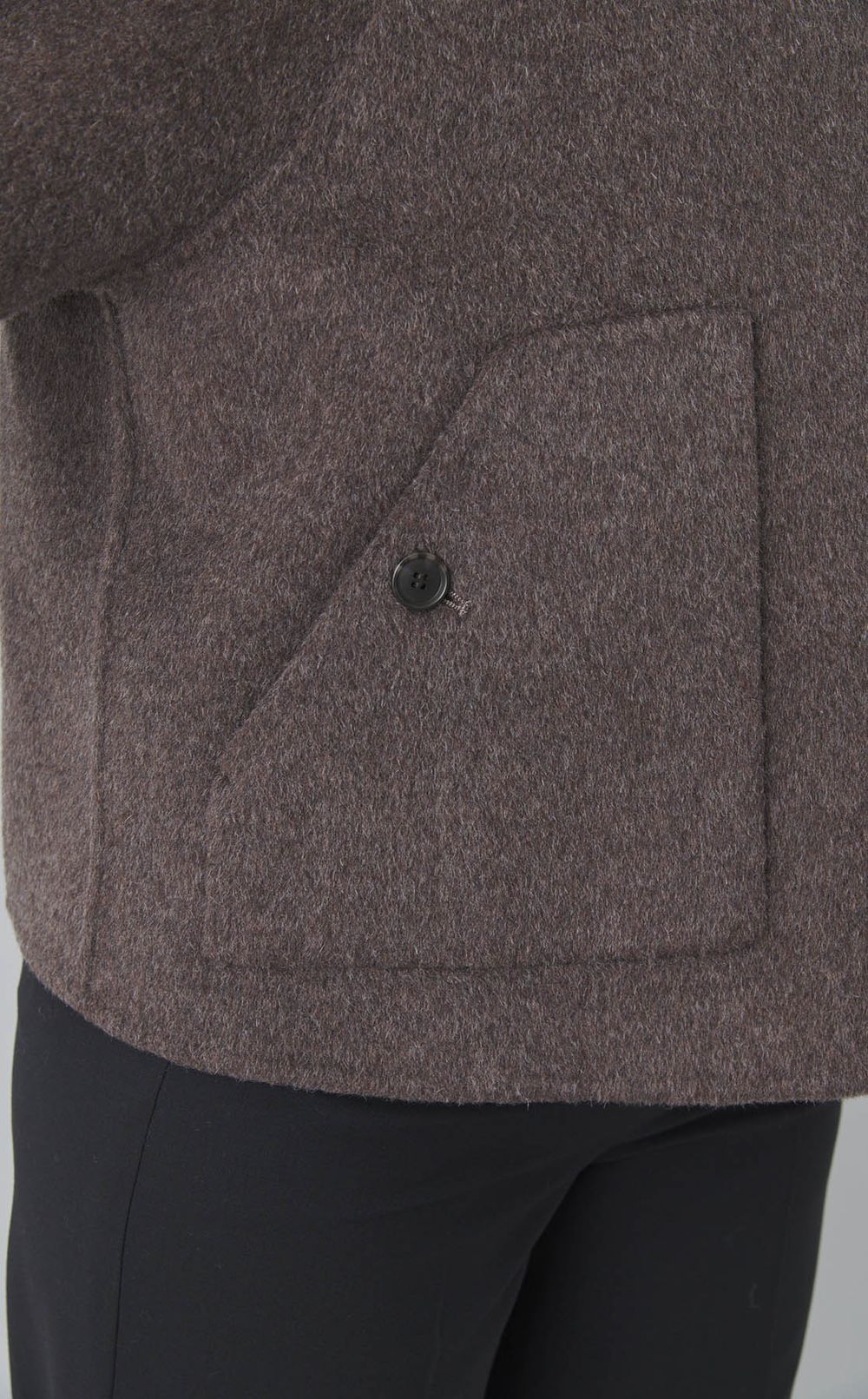 ウールカシミアショートコート