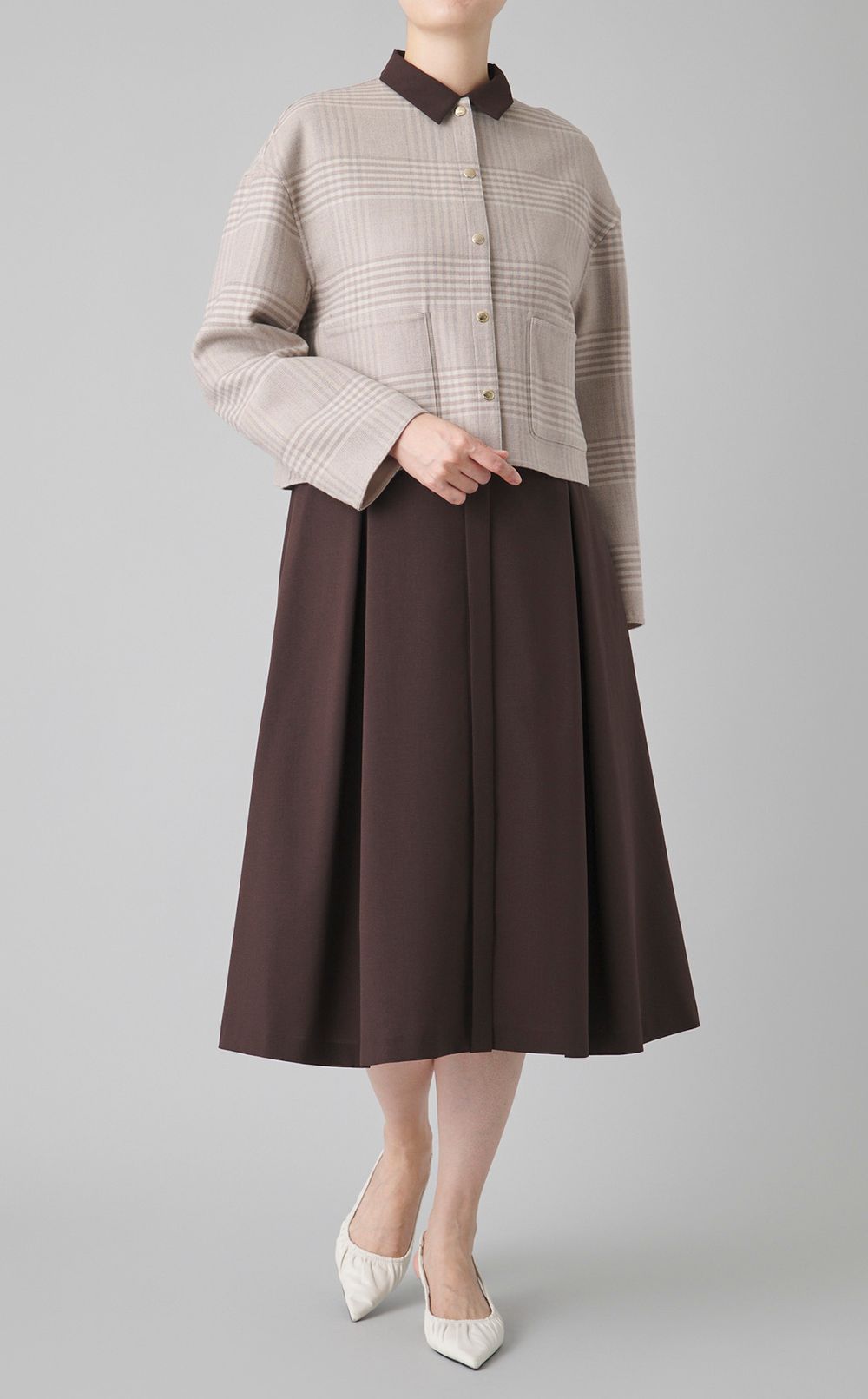 リバーシブルショートジャケット