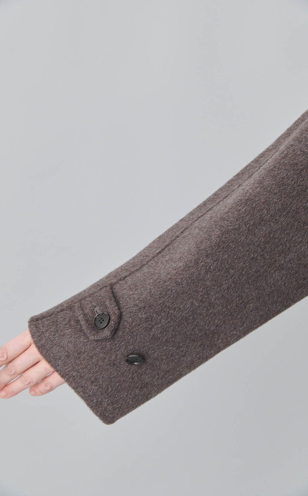 ウールカシミアショートコート