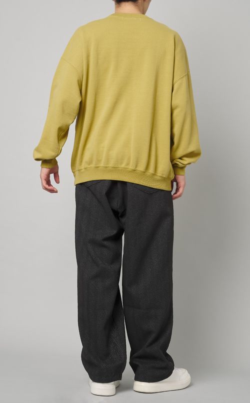 ドッグプリント裏毛パーカー