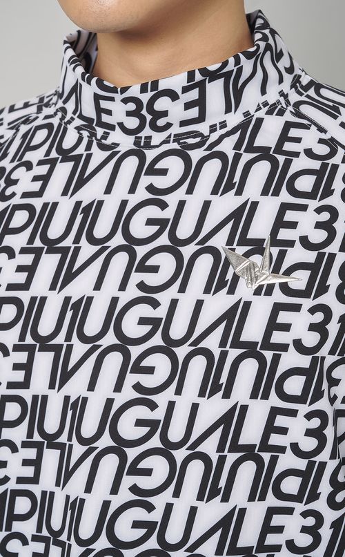 【手洗い可】フルロゴモックネック