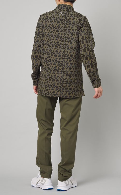 【手洗い可】フルロゴモックネック