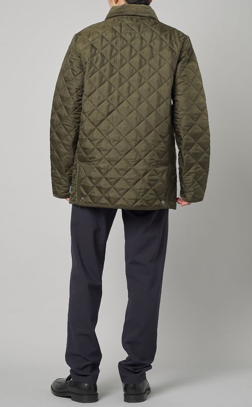 ウェーバリーキルティングブルゾン