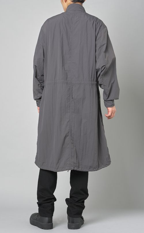 スタンドカラーモッズコート