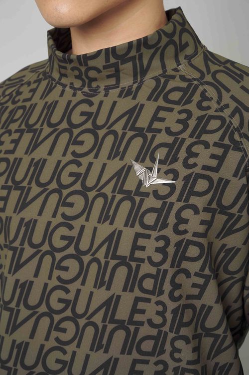 【手洗い可】フルロゴモックネック