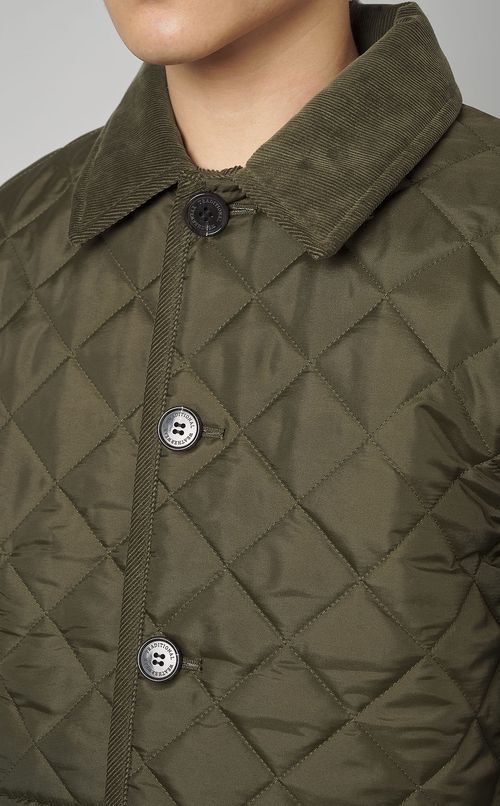 ウェーバリーキルティングブルゾン