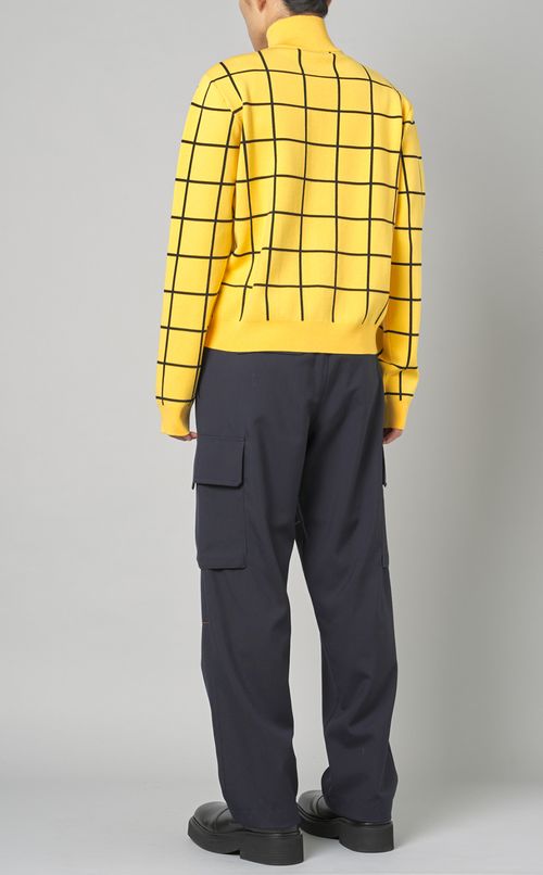 ウールツイルステッチパンツ