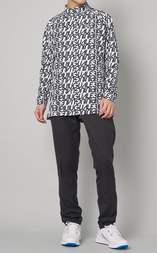 【手洗い可】フルロゴモックネック