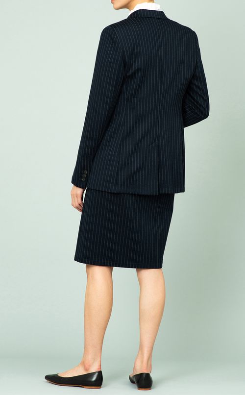 ストライプタイトスカート